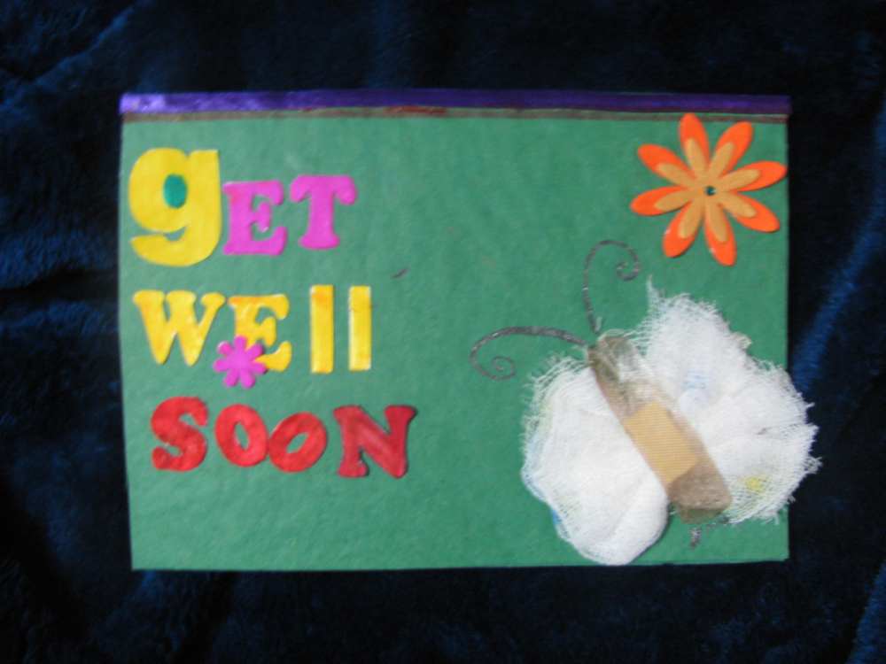 Get well soon Bandage card in Get Well Soon