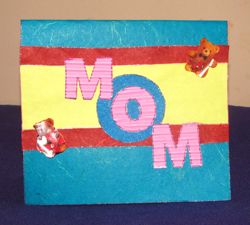 MOM Birthday Card in For Mother