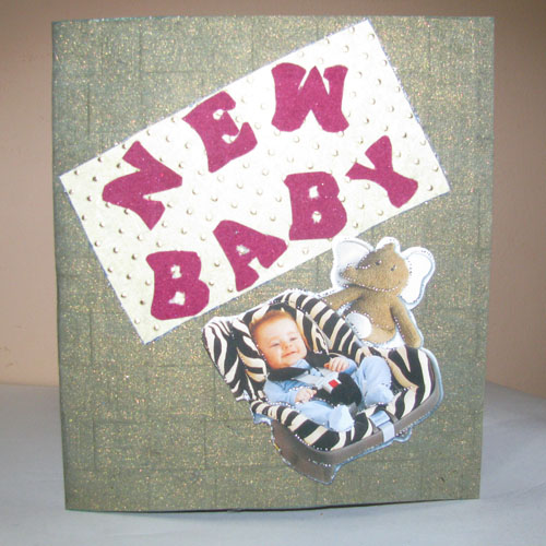 New Baby Card in For Kids