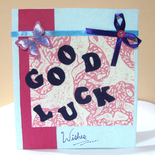 Good Luck Letter Card in New Job