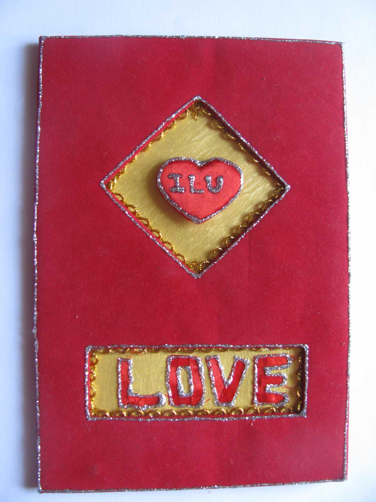 Love Heart Card in Valentine Cards