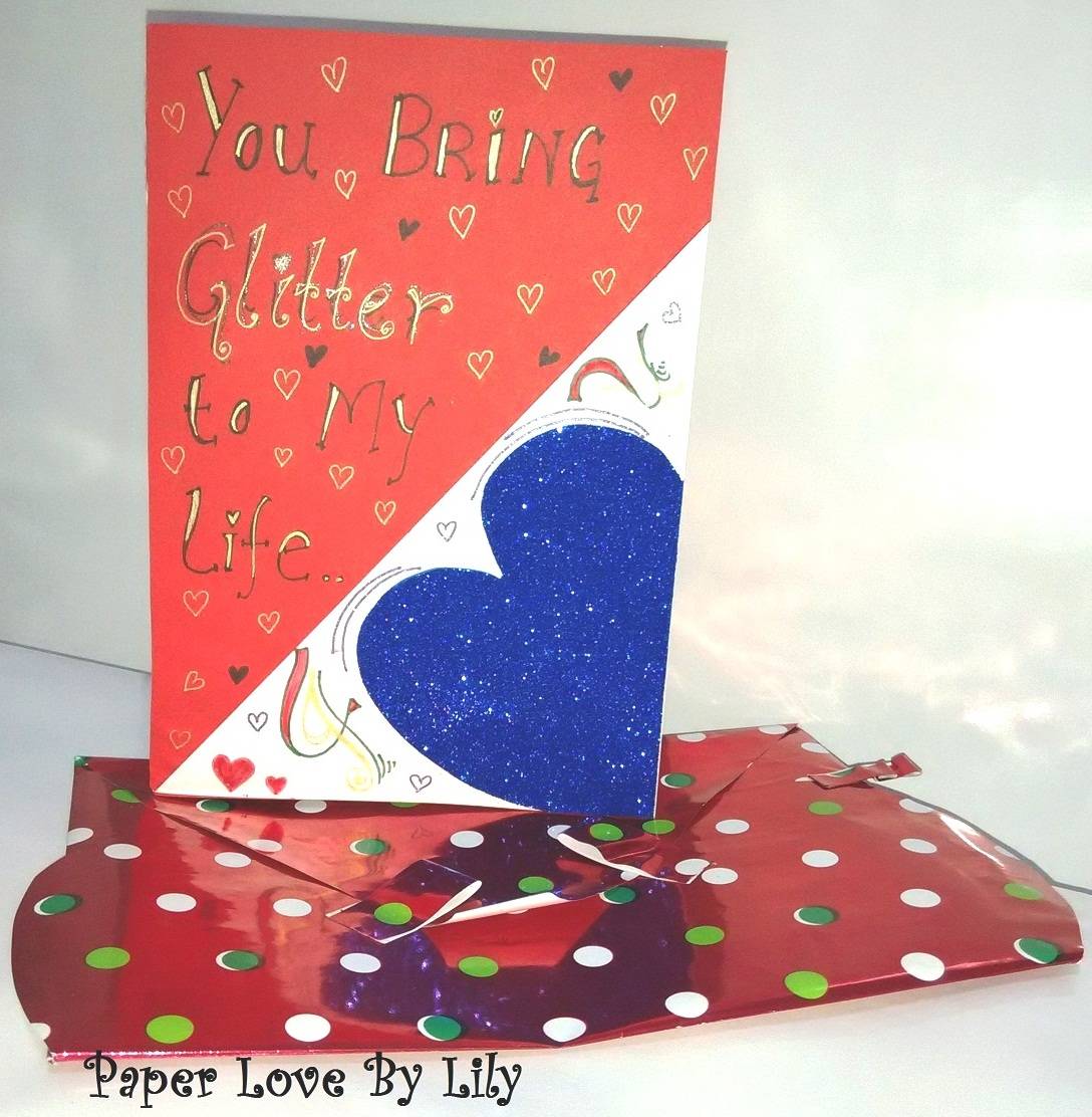 Buy_I love you glitter card