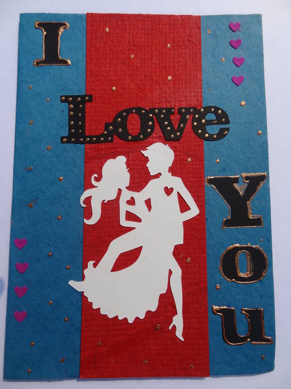 Buy_Elegant I Love U card